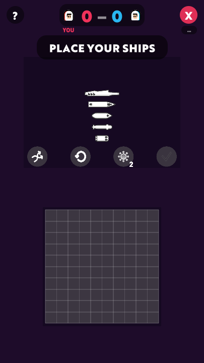 Battleship on Two Phone Party