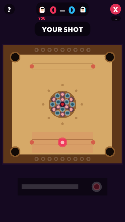 Carrom on Two Phone Party