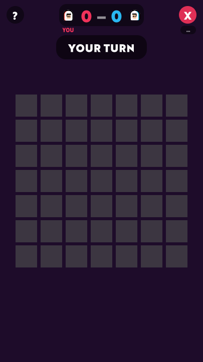 Large Tic Tac Toe on Two Phone Party