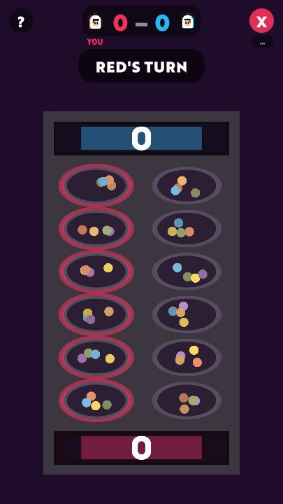 Mancala on Two Phone Party