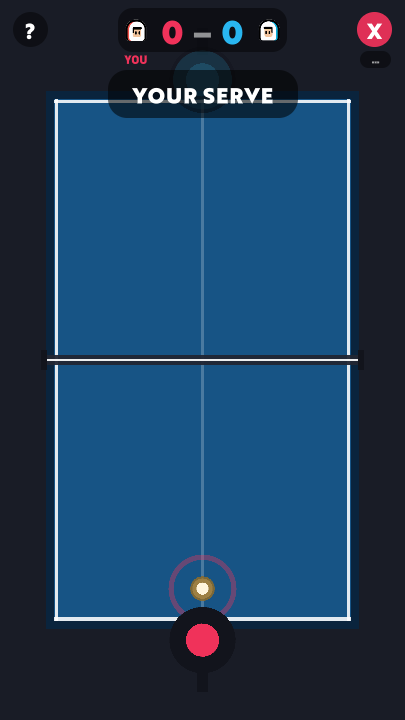 Ping Pong on Two Phone Party