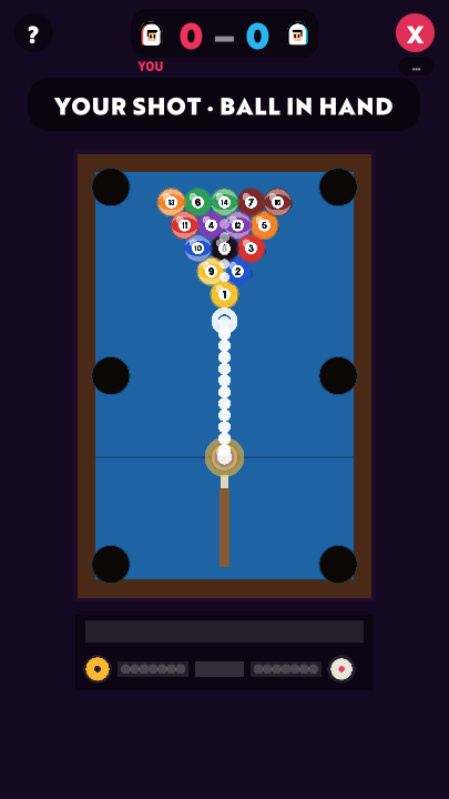 Pool on Two Phone Party